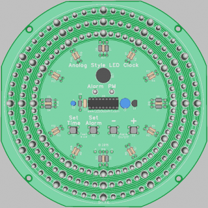 New layout for clock kit