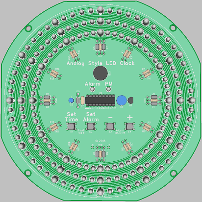 Time Pcb Changes to PCB complete – LED Clock Kit