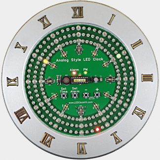 Analog Style LED Clock Kit